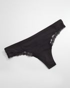 La Perla Dolce Vita Thong Black - Lyst