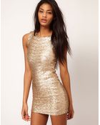 Tfnc Tfnc Sequin Dress Sleeveless - Lyst