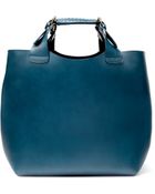 Zara Plaited Shopper - Lyst