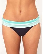 Freya Freya Samba Fold Over Bikini Bottom - Lyst