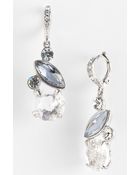 Givenchy Mojave Small Crystal Drop Earrings - Lyst