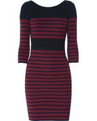 Sonia By Sonia Rykiel Striped Cotton Dress - Lyst