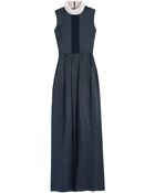 Roksanda Ilincic Amaya Frill Neck Gown - Lyst