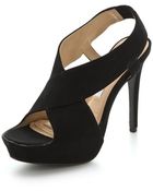 Diane von Furstenberg Zia Suede Platform Sandals - Lyst