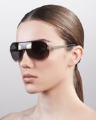Givenchy Oversized Shield Sunglasses - Lyst