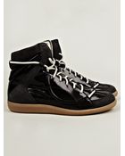 Maison Margiela 22 Mens Mid Top Lace Sneaker - Lyst