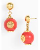 Tory Burch Perez Bead Earrings - Lyst