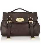 Mulberry Chocolate Alexa Bag - Lyst