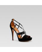 Gucci Betty High Heel Platform Sandal - Lyst