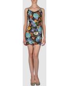 Miss Sixty Short Dress - Lyst
