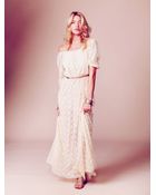Free People Anas Limited Edition White Summer Dress - Lyst
