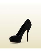 Gucci Sofia High Heel Opentoe Platform Sandal - Lyst
