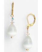 Dabby Reid Ltd Semi Precious Crystal Drop Earrings - Lyst