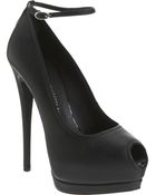 Giuseppe Zanotti Peep Toe Platform Sandal - Lyst