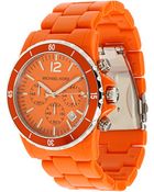Michael Kors Orange Watch - Lyst