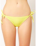 Asos Asos Mix and Match Tie Side Bikini Pant - Lyst