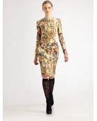 Dolce & Gabbana Tapestry Dress - Lyst