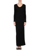 T By Alexander Wang Long Dress - Lyst