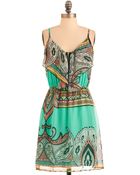 ModCloth Paisley Your Own Way Dress - Lyst