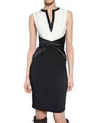 Givenchy Satin On Stretch Viscose Cady Dress - Lyst