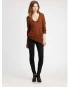 Vince Vneck Pullover - Lyst