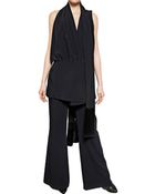 Givenchy Crepe De Chine Stretch Cady Jumpsuit - Lyst