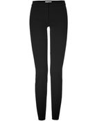 Emilio Pucci Black Stretch Jersey Pants - Lyst