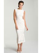Js Collections Soutache Overlay Gown - Lyst