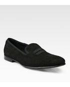 McQ by Alexander McQueen Razor Blade Suede Slipper - Lyst