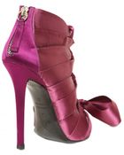 Roger Vivier 120mm Satin Ribbon Woven Bow Sandals - Lyst