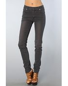 Cheap Monday The Tight Skinny Jean in Black Plum - Lyst