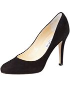Jimmy Choo Vikki Suede Pump - Lyst