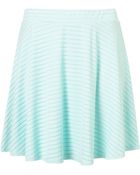 Topshop Selfstripe Skater Skirt - Lyst