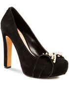 Vince Camuto Pumps Jamma Stud Bow Platform - Lyst