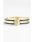 Ak Anne Klein Presidio Lion Head Bangle - Lyst