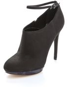 B Brian Atwood Fruitera Sliver Booties - Lyst