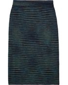 M Missoni Wool-Blend Pencil Skirt - Lyst