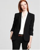 Theory Blazer Gabrielle Tailor Button Front - Lyst