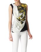 Karen Millen Flowerprint Top - Lyst