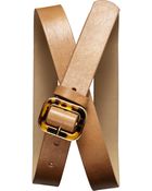 Banana Republic Square Tortoise Buckle Belt - Lyst