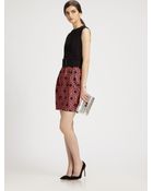 Milly Gigi Geometric Tile Dress - Lyst