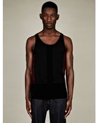 Christopher Kane Christopher Kane Mens Flock Panel Vest - Lyst