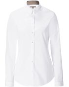 Burberry Brit Stretch Cotton Shirt in White - Lyst