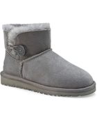 Ugg Boots Mini Bailey Button - Lyst