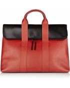 3.1 Phillip Lim 31 Hour Twotone Leather Tote - Lyst