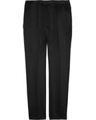 Marc Jacobs Cropped Duchess Silk Satin Pants - Lyst