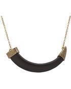 House Of Harlow Horizontal Horn Necklace - Lyst