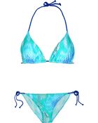Just Cavalli Printed Triangle Bikini - Lyst