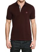 Aquascutum Jersey Piquet Polo Shirt - Lyst