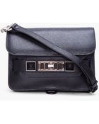 Proenza Schouler PS11 Black Mini Classic Bag - Lyst